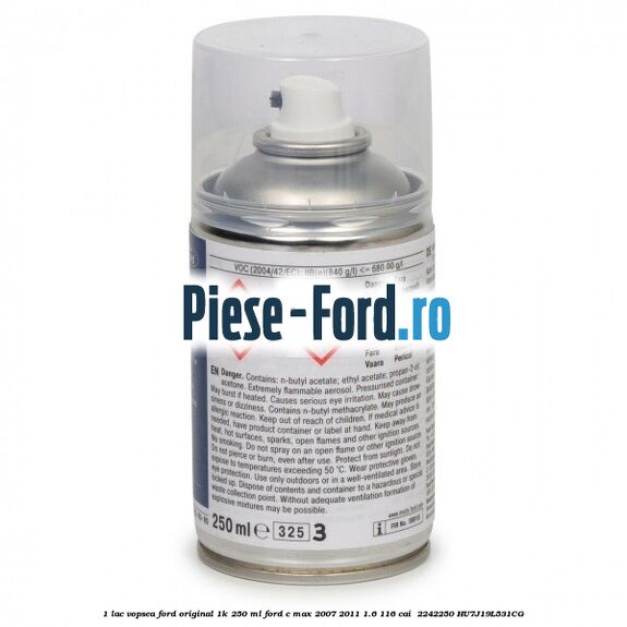 1 Lac vopsea Ford original 1K 250 ml Ford C-Max 2007-2011 1.6 116 cai  #CC1907C498