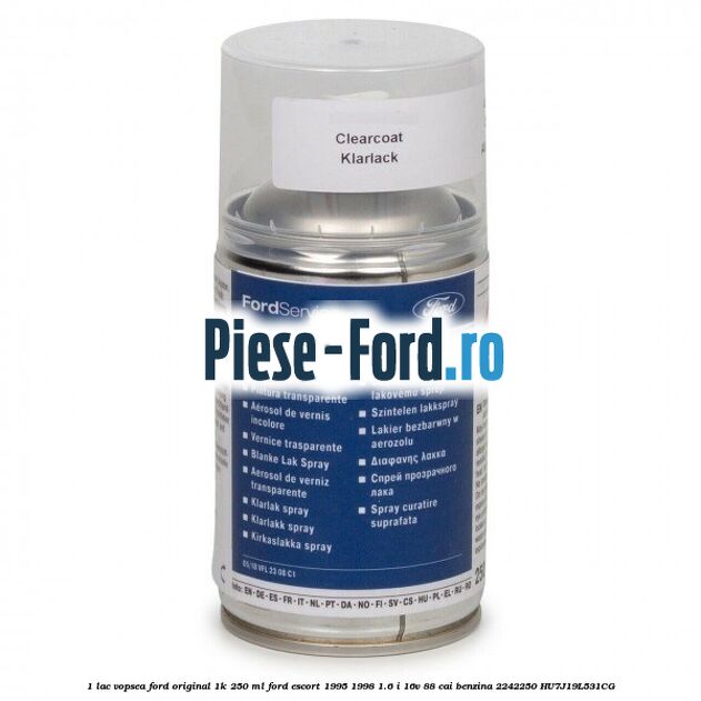 1 Lac vopsea Ford original 1K 250 ml Ford Escort 1995-1998 1.6 i 16V 88 cai benzina #4E97EABE8C