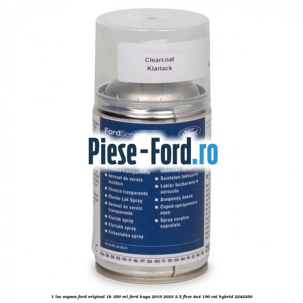 1 Lac vopsea Ford original 1K 250 ml Ford Kuga 2019-2023 2.5 FHEV 4x4 190 cai #D654801B5C