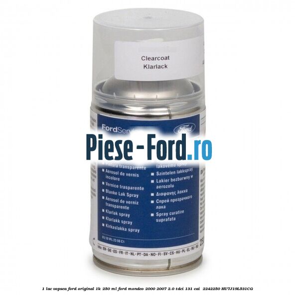 1 Lac vopsea Ford original 1K 250 ml Ford Mondeo 2000-2007 2.0 TDCi 131 cai  #D905D7A99A
