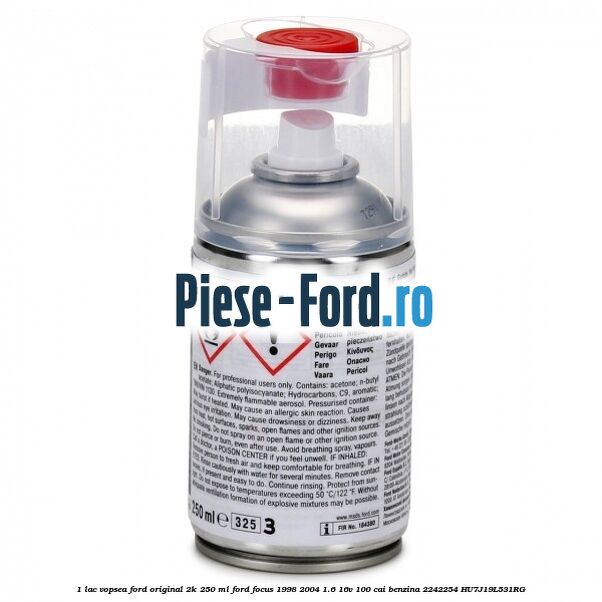 1 Lac vopsea Ford original 2K 250 ML Ford Focus 1998-2004 1.6 16V 100 cai benzina #D20C3D5950