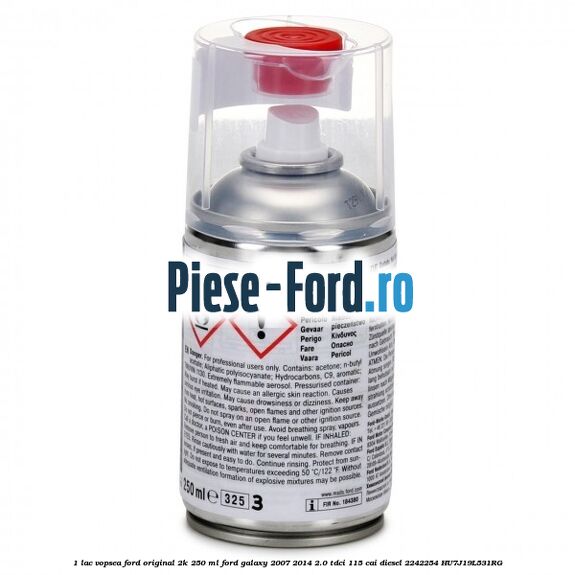 1 Lac vopsea Ford original 2K 250 ML Ford Galaxy 2007-2014 2.0 TDCi 115 cai diesel #36F04422B4