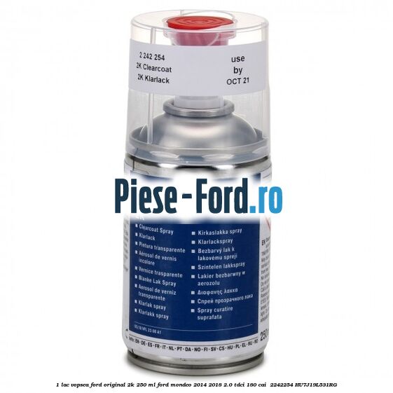 1 Lac vopsea Ford original 2K 250 ML Ford Mondeo 2014-2018 2.0 TDCi 180 cai #6E55DF65A9 1 Lac vopsea Ford original 2K 250 ML Ford Mondeo 2014-2018 2.0 TDCi 180 cai #6E55DF65A9