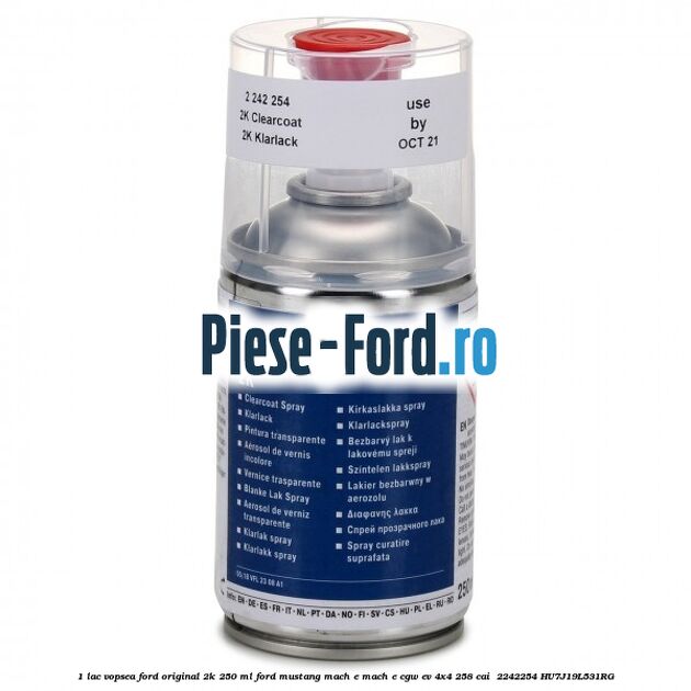 1 Lac vopsea Ford original 2K 250 ML Ford Mustang Mach-E MACH-E (CGW) EV 4x4 258 cai  #CC61C33E2C