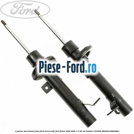 1 Pachet amortizoare fata Ford Motorcraft Ford Fiesta 2005-2008 1.3 60 cai benzina #6CF06D074D