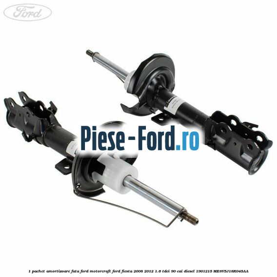 1 Pachet amortizoare fata Ford Motorcraft Ford Fiesta 2008-2012 1.6 TDCi 90 cai diesel #8DBD367C99