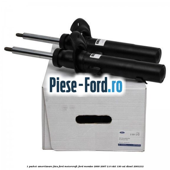 1 Pachet amortizoare fata Ford Motorcraft Ford Mondeo 2000-2007 2.0 TDCi 130 cai #D7349F8511