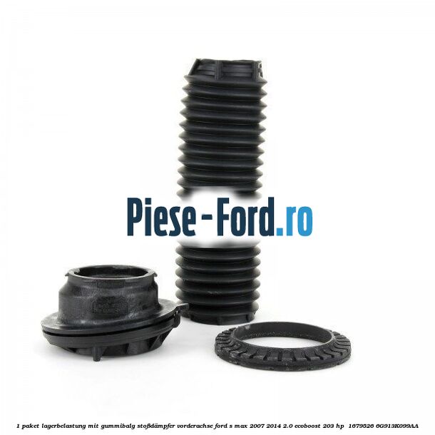 1 Paket Lagerbelastung mit Gummibalg Stoßdämpfer Vorderachse Ford S-Max 2007-2014 2.0 EcoBoost 203 HP  #CB917DABC8