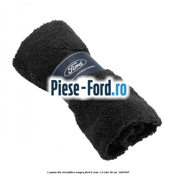 1 Panza din microfibra neagra Ford B-Max 1.5 TDCi 95 cai  #61380AA6AF