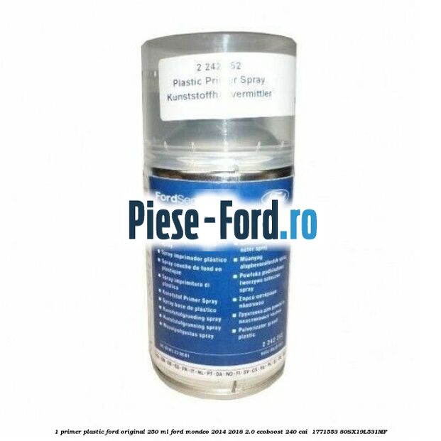 1 Primer plastic Ford original 250 ML Ford Mondeo 2014-2018 2.0 EcoBoost 240 cai #1352F819D1 1 Primer plastic Ford original 250 ML Ford Mondeo 2014-2018 2.0 EcoBoost 240 cai #1352F819D1