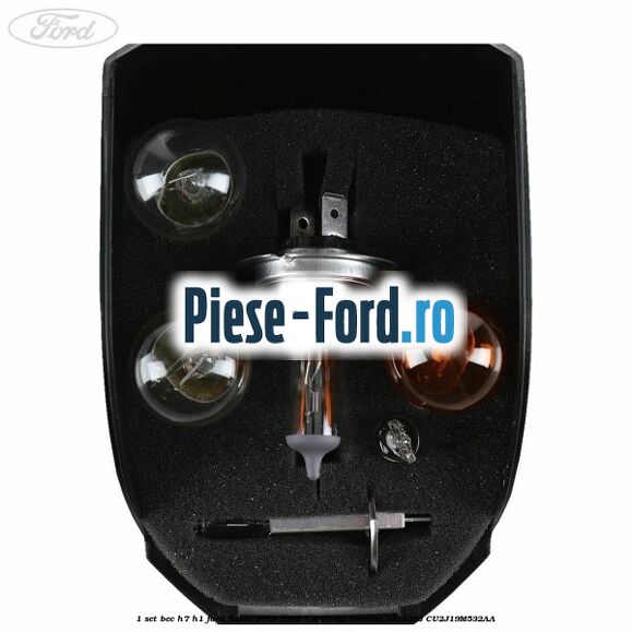 1 Set bec H7/H1 Ford Fiesta 2008-2012 1.4 97 cai benzina #FBBAC3D6FB