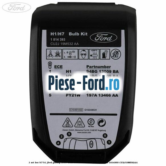 1 Set bec H7/H1 Ford Galaxy 2015-2023 2.0 EcoBlue 4x4 190 cai diesel #8F627AA3EF