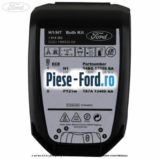 1 Set bec H7/H1 Ford Galaxy 2015-2023 2.0 TDCi 150 cai diesel #E5CBA7041C