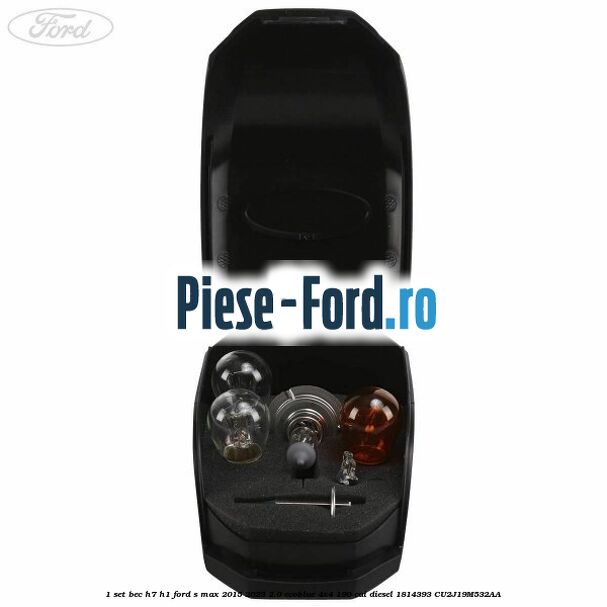 1 Set bec H7/H1 Ford S-Max 2015-2023 2.0 EcoBlue 4x4 190 cai diesel #B62397295D