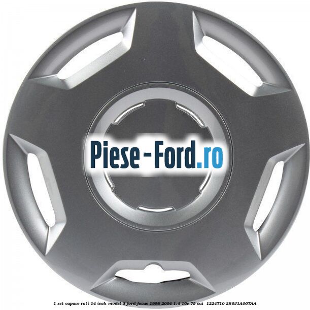 1 Set capace roti 14 inch model 3 Ford Focus 1998-2004 1.4 16V 75 cai  #8CD1B70846
