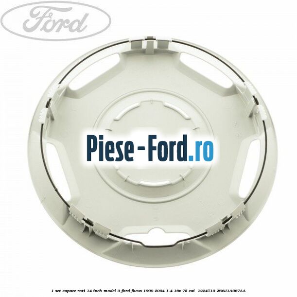1 Set capace roti 14 inch model 3 Ford Focus 1998-2004 1.4 16V 75 cai  #8CD1B70846