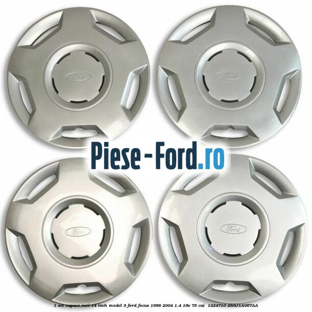 1 Set capace roti 14 inch model 3 Ford Focus 1998-2004 1.4 16V 75 cai  #8CD1B70846