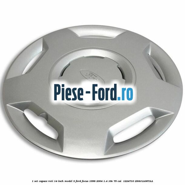 1 Set capace roti 14 inch model 3 Ford Focus 1998-2004 1.4 16V 75 cai  #8CD1B70846