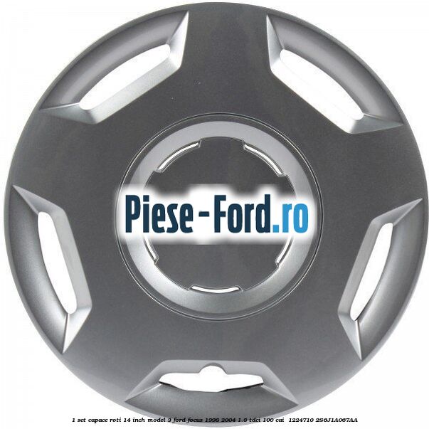 1 Set capace roti 14 inch model 3 Ford Focus 1998-2004 1.8 TDCi 100 cai  #CF8AAD9503