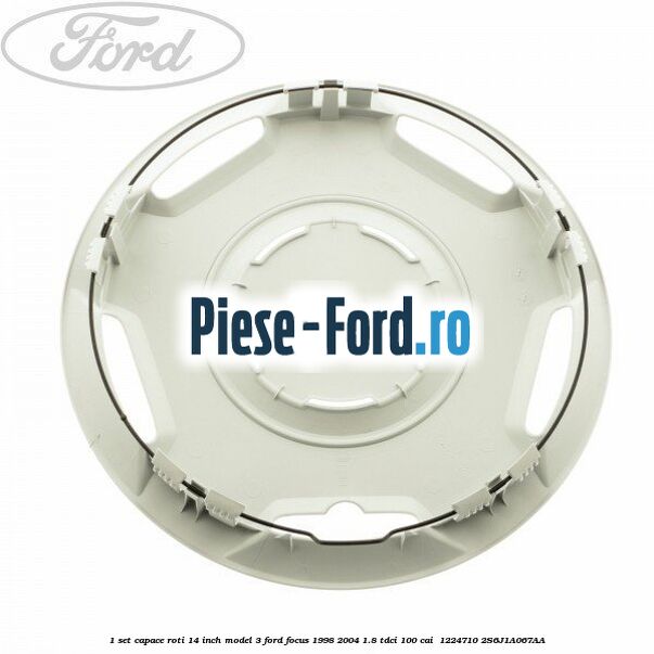 1 Set capace roti 14 inch model 3 Ford Focus 1998-2004 1.8 TDCi 100 cai  #CF8AAD9503