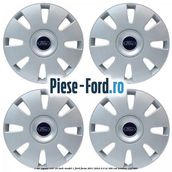 1 Set capace roti 16 inch model 1 Ford Focus 2011-2014 2.0 ST 250 cai