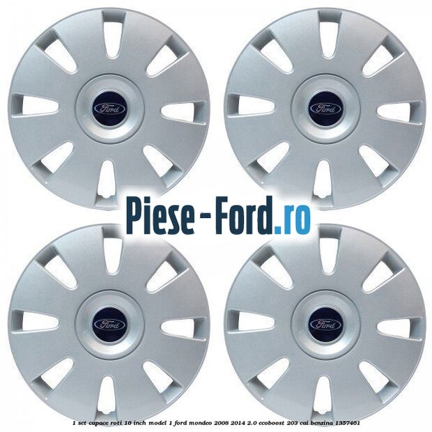 1 Set capace roti 16 inch model 1 Ford Mondeo 2008-2014 2.0 EcoBoost 203 cai