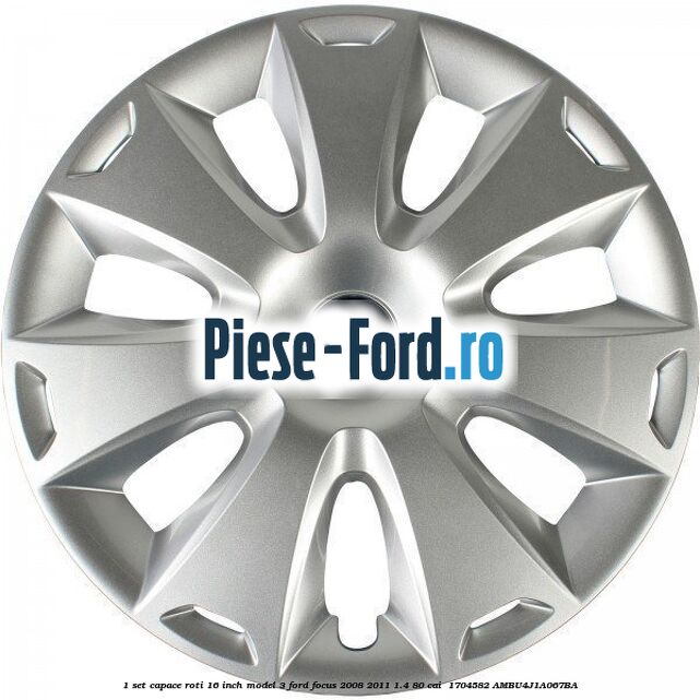 1 Set capace roti 16 inch model 3 Ford Focus 2008-2011 1.4 80 cai  #33E6F86F12