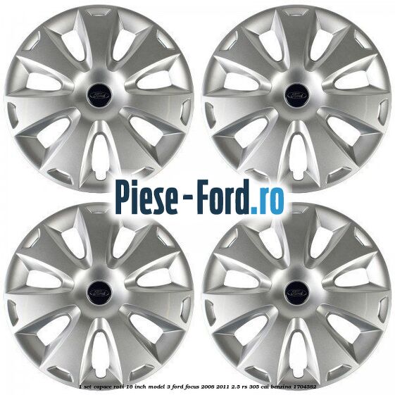 1 Set capace roti 16 inch model 3 Ford Focus 2008-2011 2.5 RS 305 cai