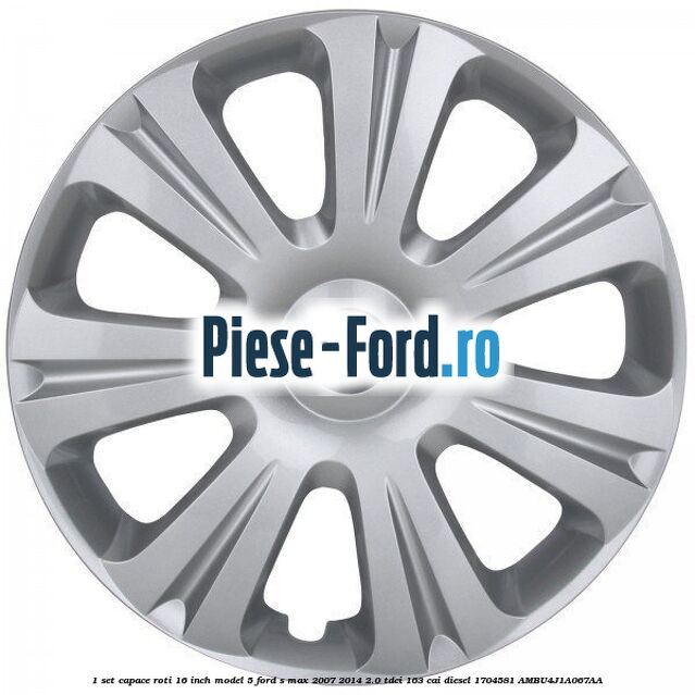 1 Set capace roti 16 inch model 5 Ford S-Max 2007-2014 2.0 TDCi 163 cai diesel