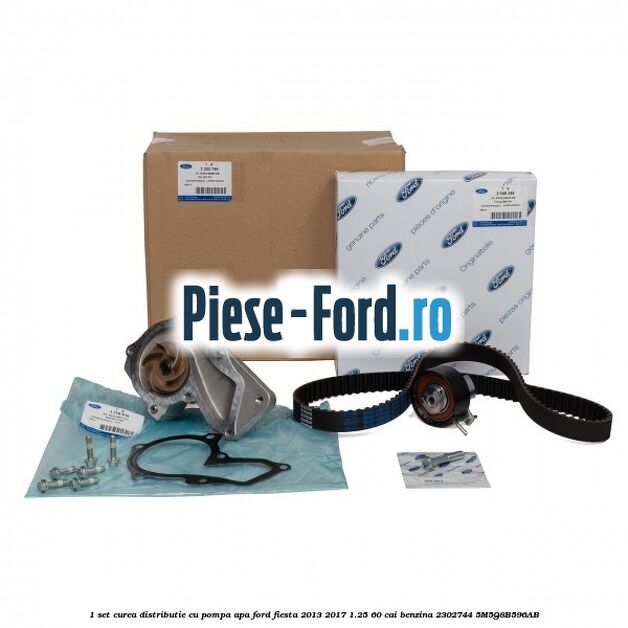 1 Set curea distributie cu pompa apa Ford Fiesta 2013-2017 1.25 60 cai benzina #D799ED5B0A