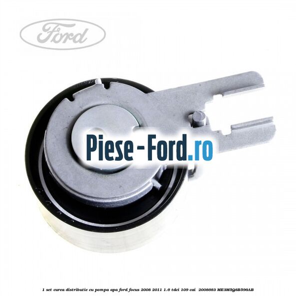 1 Set curea distributie cu pompa apa Ford Focus 2008-2011 1.6 TDCi 109 cai  #7ED9CEEEFE