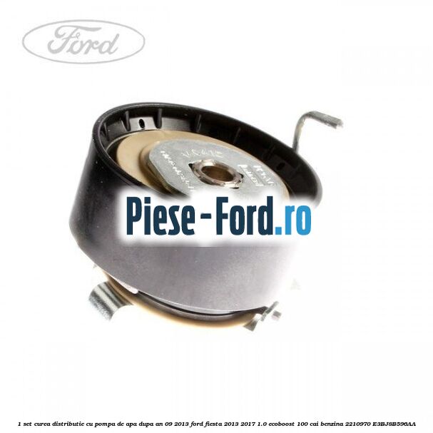 1 Set curea distributie cu pompa de apa dupa an 09/2013 Ford Fiesta 2013-2017 1.0 EcoBoost 100 cai benzina
