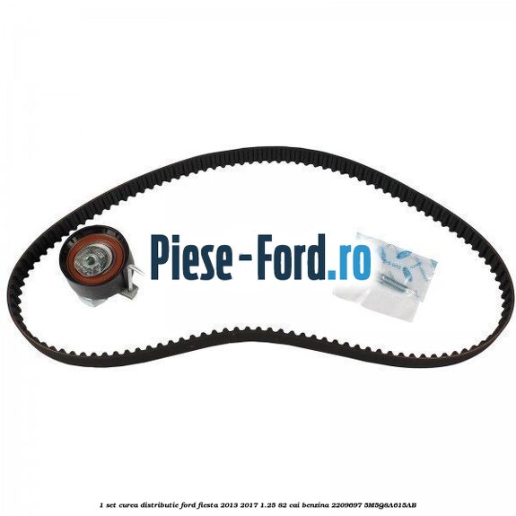 1 Set curea distributie Ford Fiesta 2013-2017 1.25 82 cai benzina #B147E71EEF
