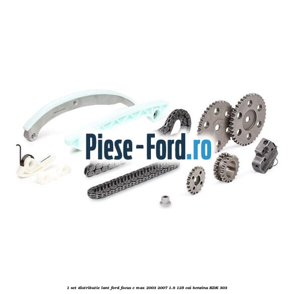 1 Set distributie lant Ford Focus C-Max 2003-2007 1.8 125 cai #E8BD4BC6C9