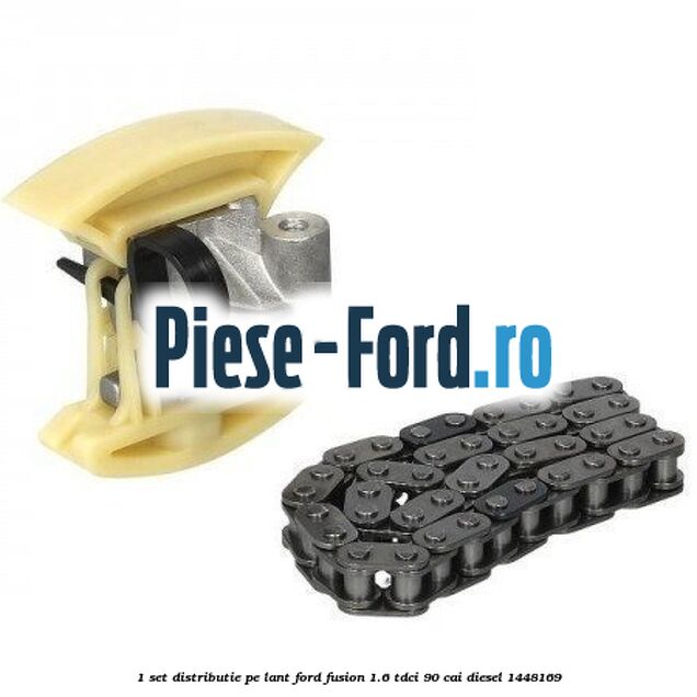 1 Set distributie pe lant Ford Fusion 1.6 TDCi 90 cai