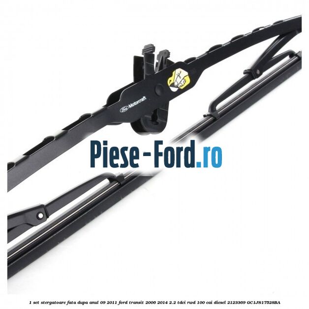 1 Set stergatoare fata dupa anul 09/2011 Ford Transit 2006-2014 2.2 TDCi RWD 100 cai diesel #C04FFBC9F7