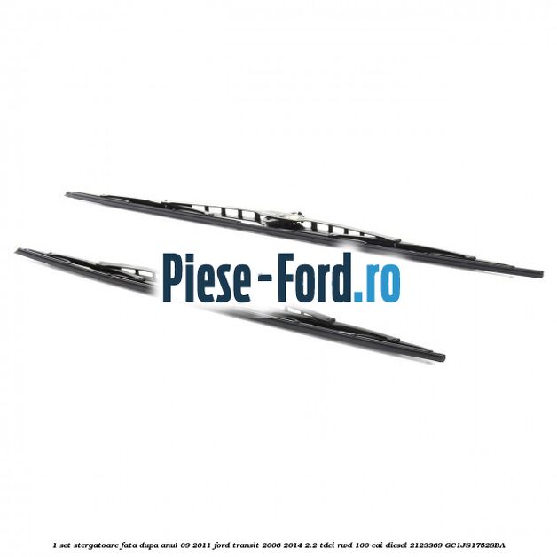 1 Set stergatoare fata dupa anul 09/2011 Ford Transit 2006-2014 2.2 TDCi RWD 100 cai diesel #C04FFBC9F7