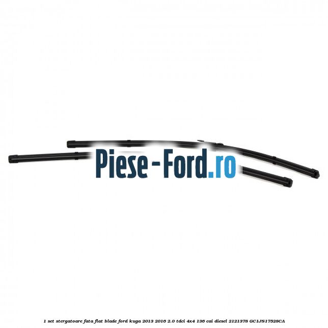 1 Set stergatoare fata flat blade Ford Kuga 2013-2016 2.0 TDCi 4x4 136 cai diesel #08DB601052