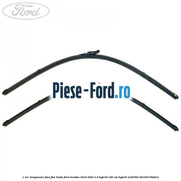 1 Set stergatoare fata flat blade Ford Mondeo 2019-2023 2.0 Hybrid 188 cai #9672C4A2B4 1 Set stergatoare fata flat blade Ford Mondeo 2019-2023 2.0 Hybrid 188 cai hybrid #9672C4A2B4