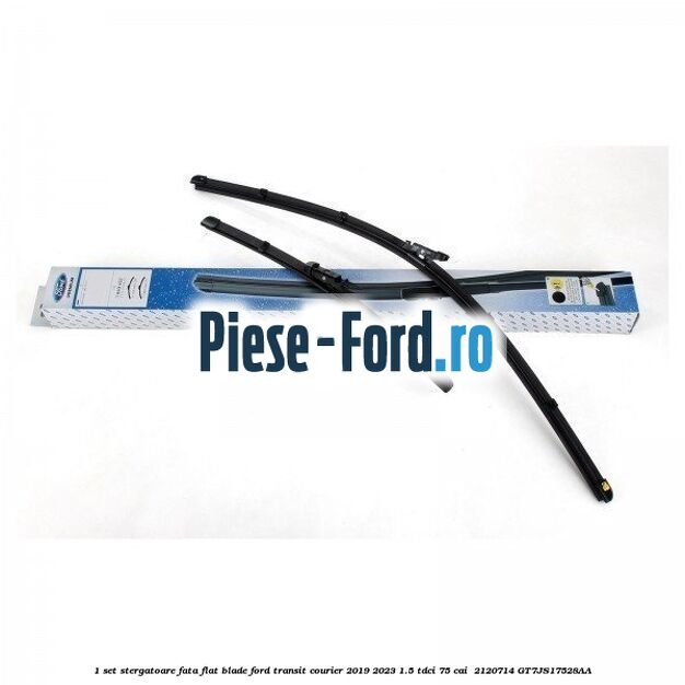 1 Set stergatoare fata flat blade Ford Transit Courier 2019-2023 1.5 TDCi 75 cai  #88B6479E9A
