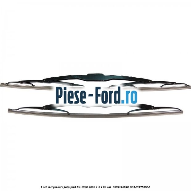 1 Set stergatoare fata Ford Ka 1996-2008 1.3 i 60 cai  #D9B06C161C