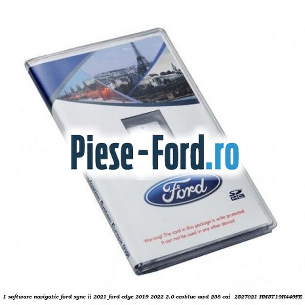 1 Software navigatie Ford Sync II 2021 Ford Edge 2019-2022 2.0 EcoBlue AWD 238 cai  #FFA34E3AF9
