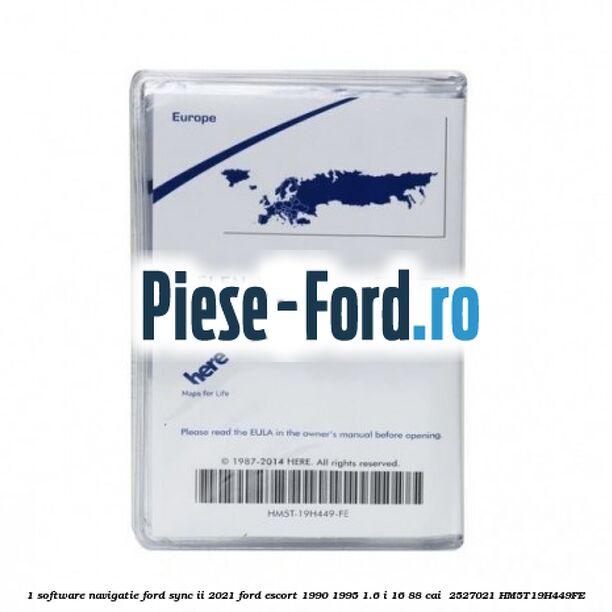 1 Software navigatie Ford Sync II 2021 Ford Escort 1990-1995 1.6 i 16 88 cai  #8AD755F047