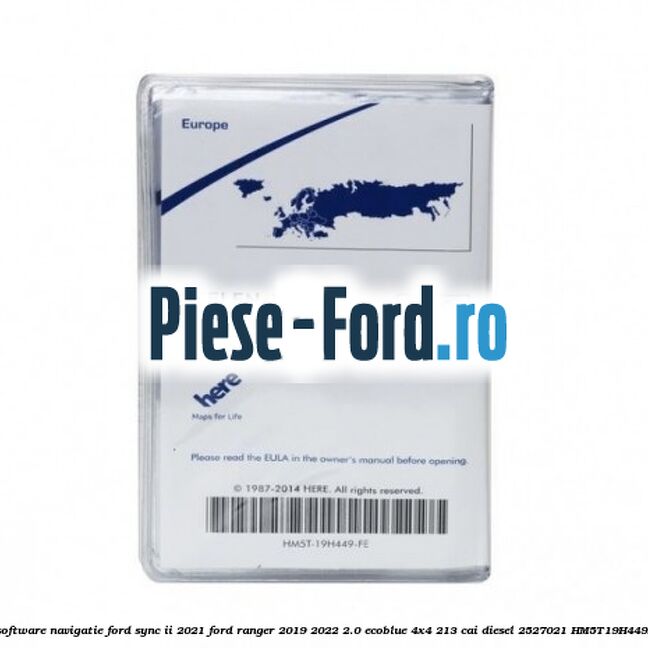 1 Software navigatie Ford Sync II 2021 Ford Ranger 2019-2022 2.0 EcoBlue 4x4 213 cai diesel #A093478E63