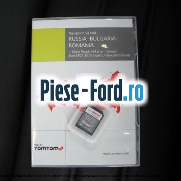 1 Software navigatie Ford Tom-Tom 2019 7 inch Ford Fiesta 2008-2012 1.6 TDCi 95 cai diesel