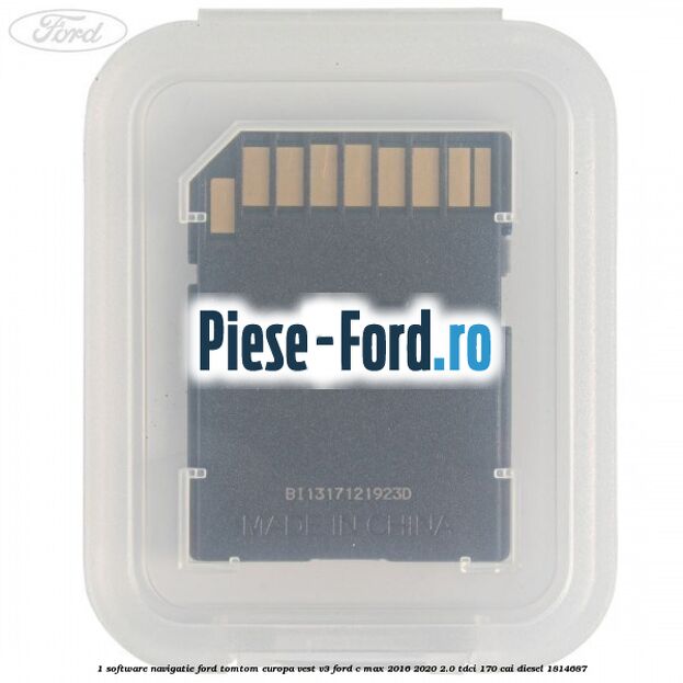 1 Software navigatie Ford TomTom Europa Vest V3 Ford C-Max 2016-2020 2.0 TDCi 170 cai diesel #E7AB53E72A