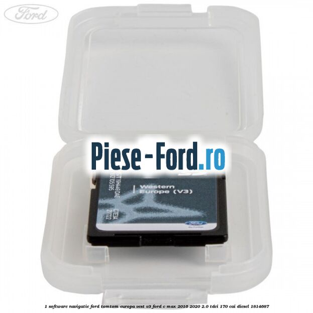 1 Software navigatie Ford TomTom Europa Vest V3 Ford C-Max 2016-2020 2.0 TDCi 170 cai diesel #E7AB53E72A