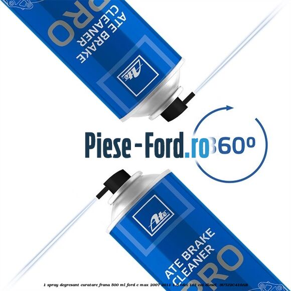 1 Spray degresant curatare frana 500 ML Ford C-Max 2007-2011 1.6 TDCi 101 cai diesel #A11BE05C2A