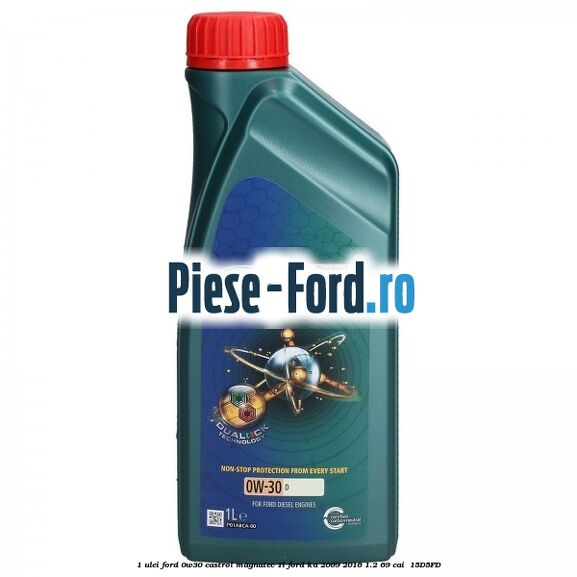 1 Ulei Ford 0W30 Castrol Magnatec 1L Ford Ka 2009-2016 1.2 69 cai  #399CCFC6DC