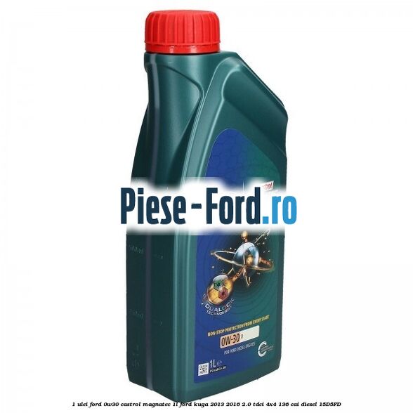 1 Ulei Ford 0W30 Castrol Magnatec 1L Ford Kuga 2013-2016 2.0 TDCi 4x4 136 cai diesel #7AF0846DB3